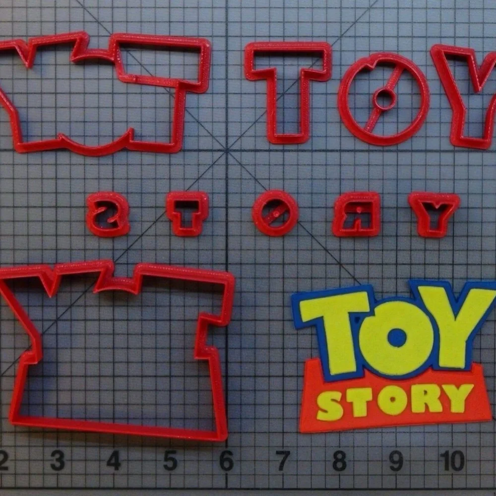 Toy Story Logo Cookie/Fondant Cutter 5.5”